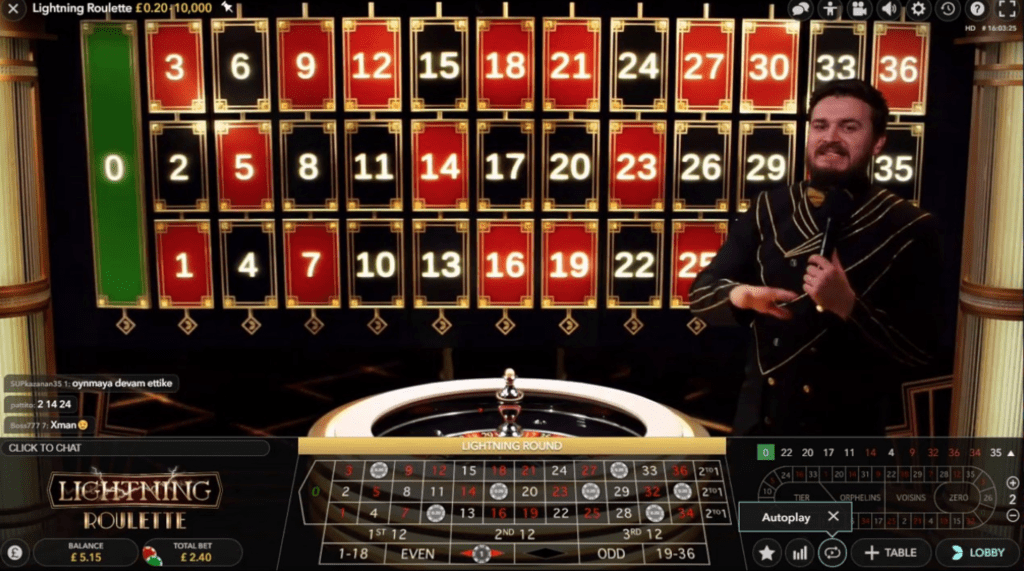 Live Roulette table logo