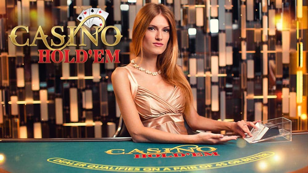Live Casino Hold'em poker logo